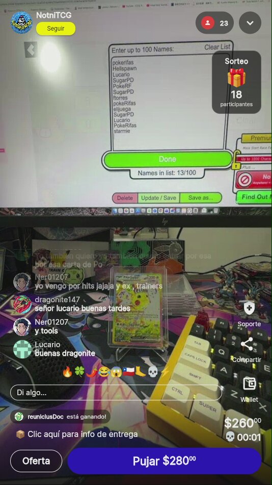 Carta Pokémon Pikachu