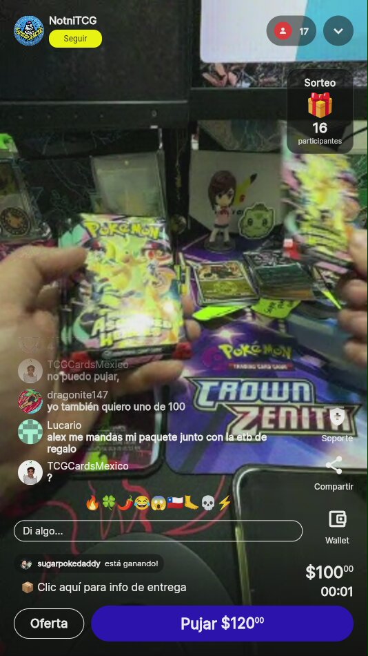 Pokémon TCG: Crown Zenith Booster