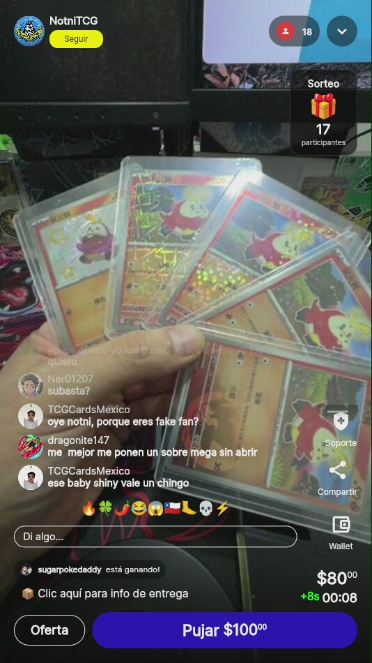 Lote Cartas Pokémon Shiny Variadas