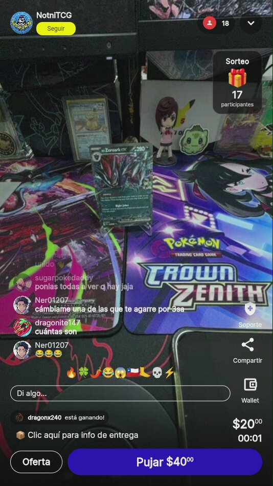 Pokémon Zoroark GX Crown Zenith