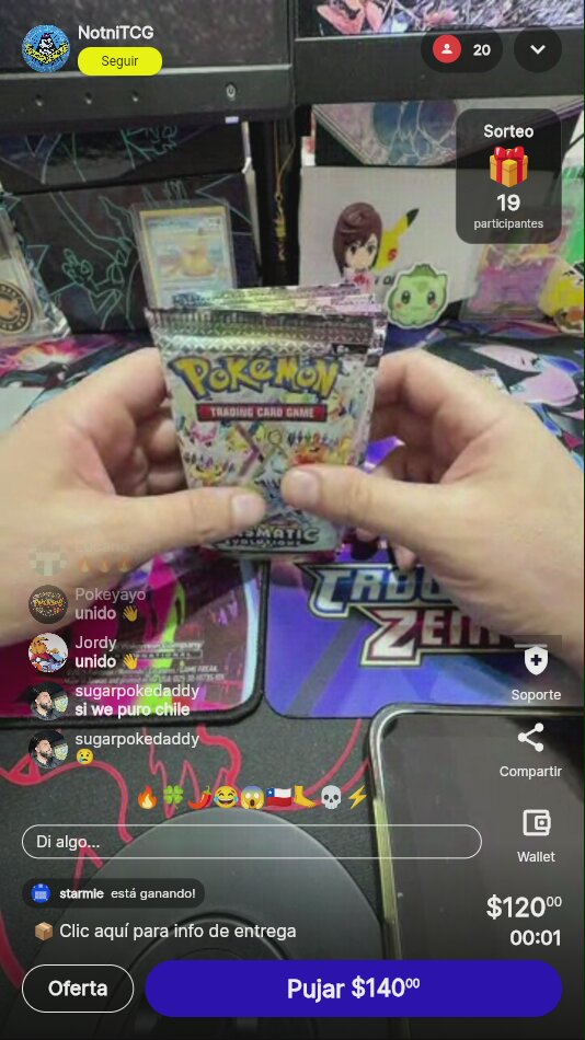 Pokémon Prismatic Evolutions Booster Pack