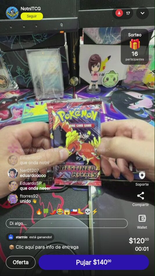 Pokémon SV Destined Rivals Booster