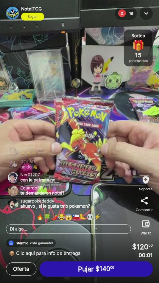 Pokémon TCG Destined Rivals Booster