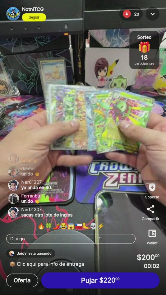 Lote Pokémon Inglés Variado