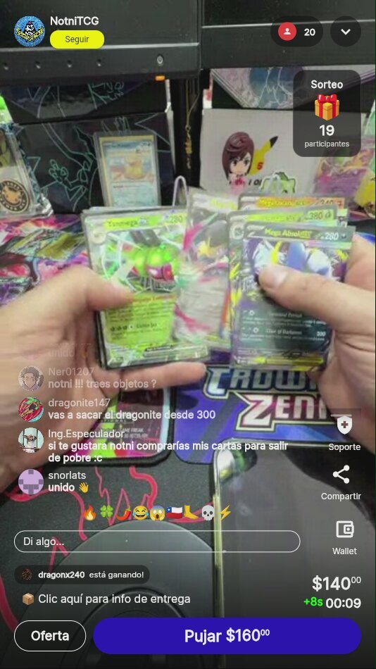 Pokémon Team Rocket Cartas Variadas