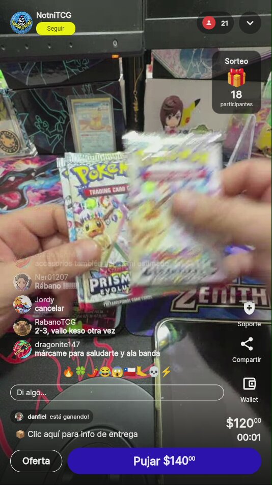 Sobre Pokémon Prismatic Evolutions
