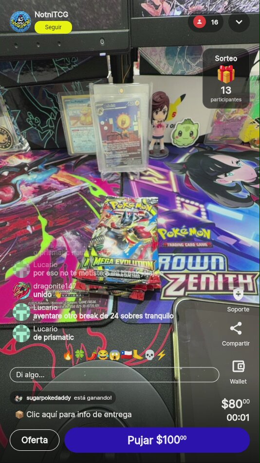 Pokémon TCG Mega Evolution Booster