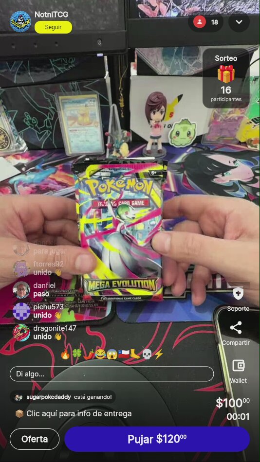 Pokémon Mega Evolution Booster Pack