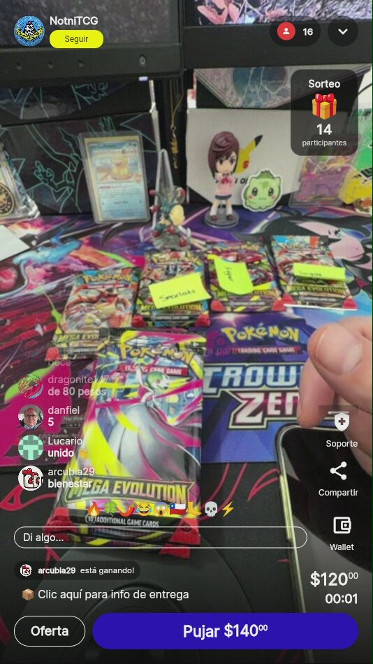 Pokémon Mega Evolution Booster Packs