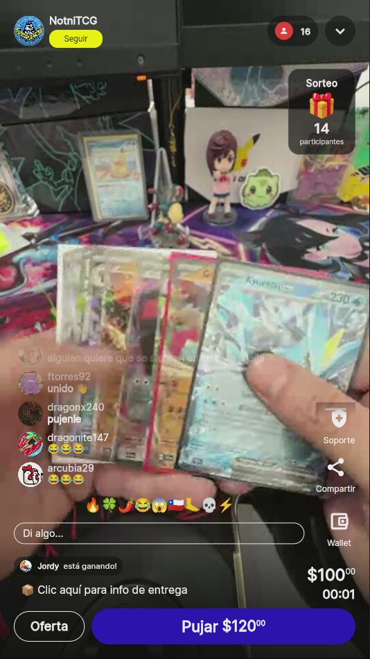 Lote Cartas Pokémon EX Variadas