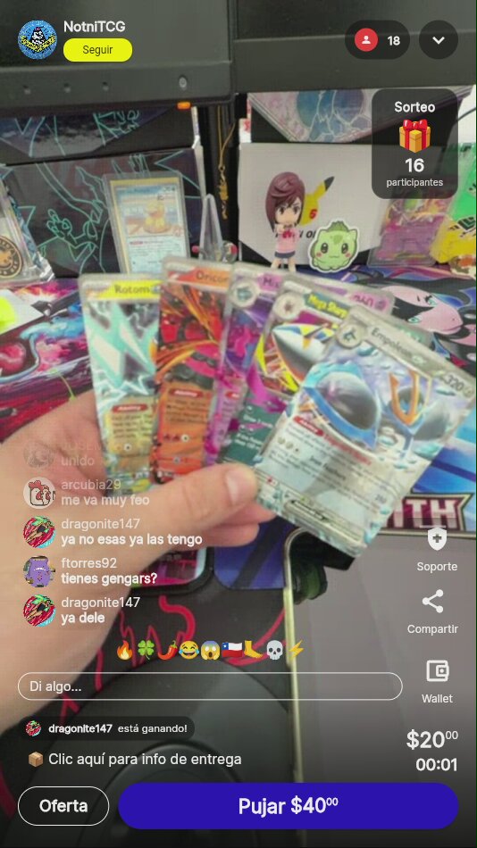 Cartas Pokémon Crown Zenith Variadas