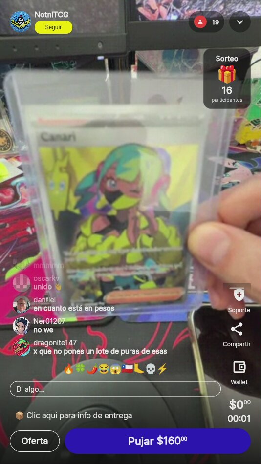Pokémon Canari Ascended Heroes #257
