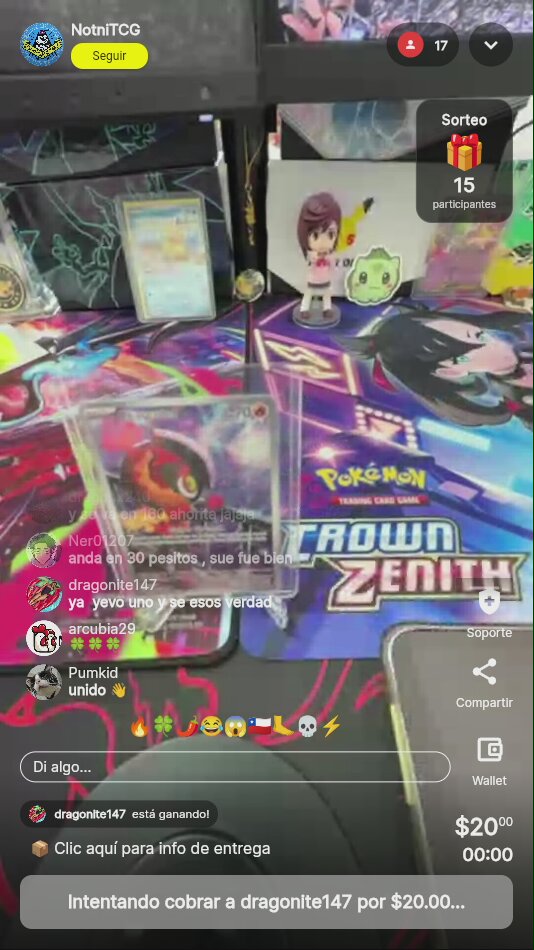 Charcadet y Dragonite Pokémon TCG