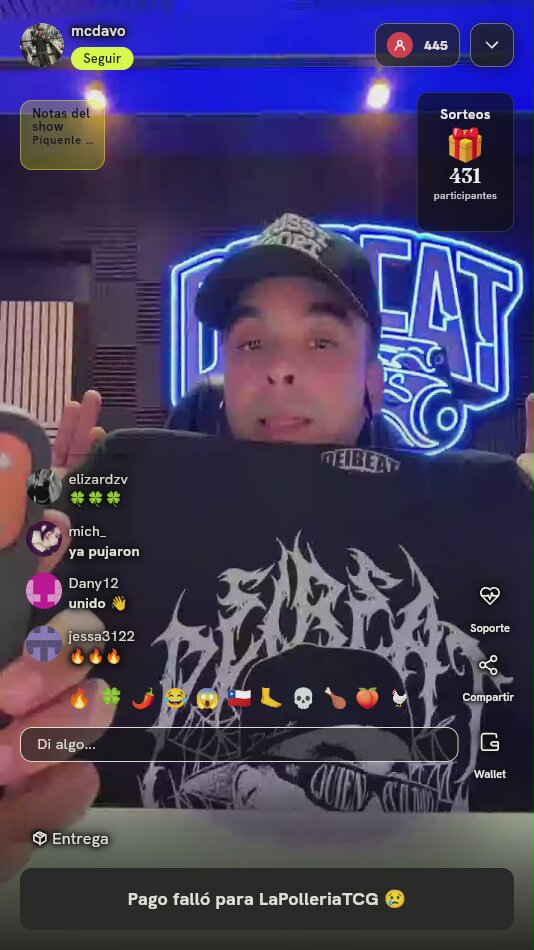 Playera Negra Deibeat Graphic