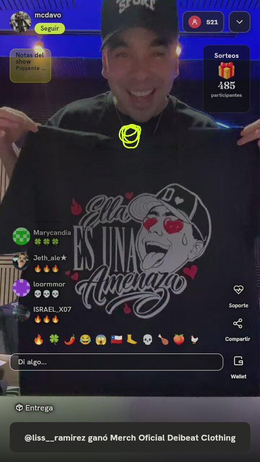 Playera Deibeat Clothing Ella Es Una Amenaza