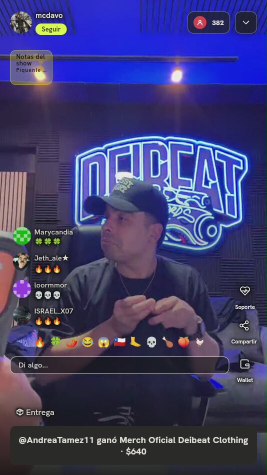 Playera Negra Deibeat Clothing