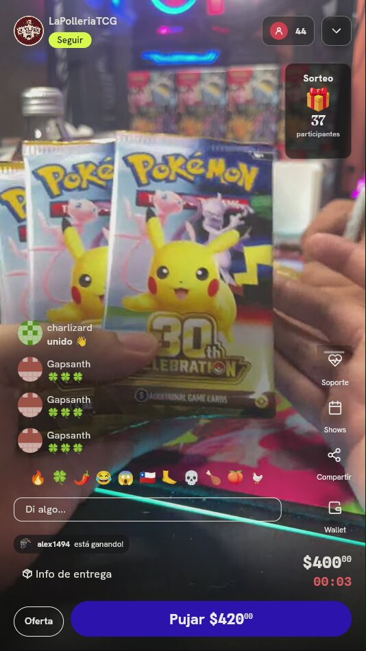 Sobres Pokémon TCG 30th Celebration