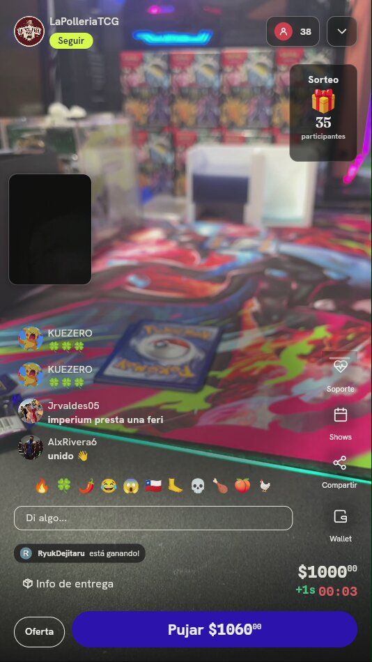 Carta Coleccionable Pokémon TCG