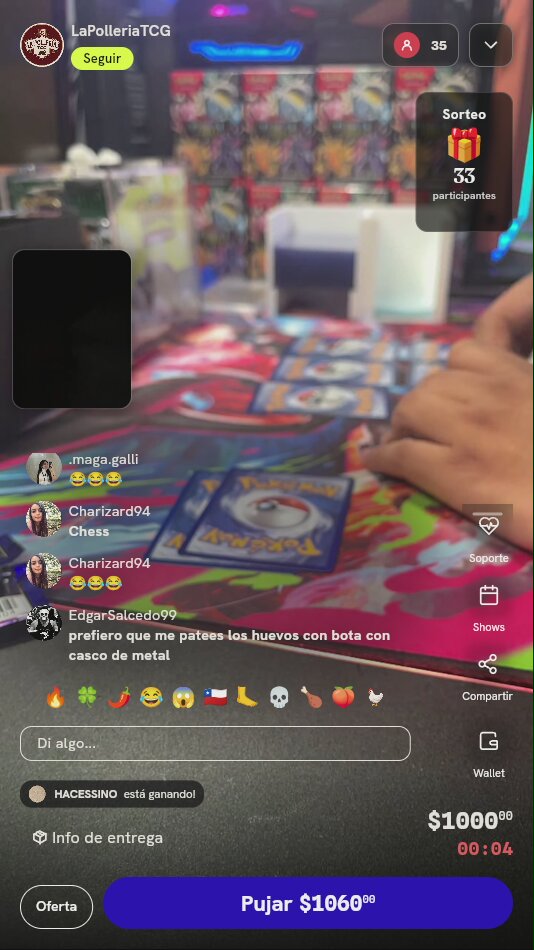 Lote de cartas Pokémon TCG