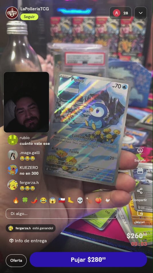 Carta Pokémon Piplup Illustration Rare
