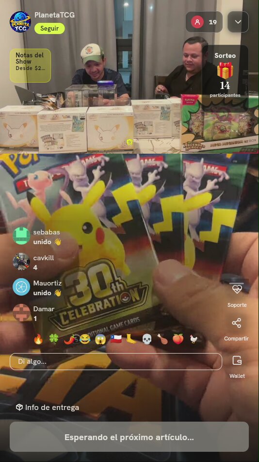 Sobres Pokémon TCG 30th Celebration