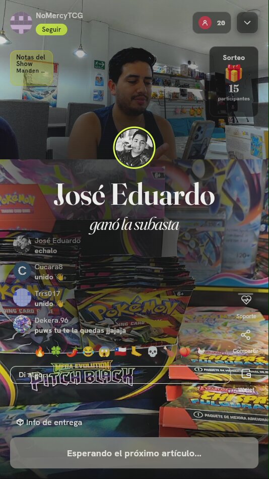 Sobre de Mejora Pokémon TCG