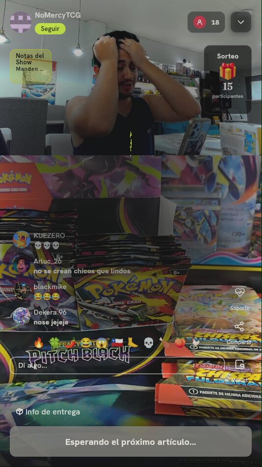 Sobres Pokémon Chispas Fulgurantes