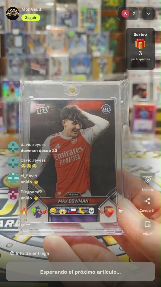 Topps Now Max Dowman Rookie