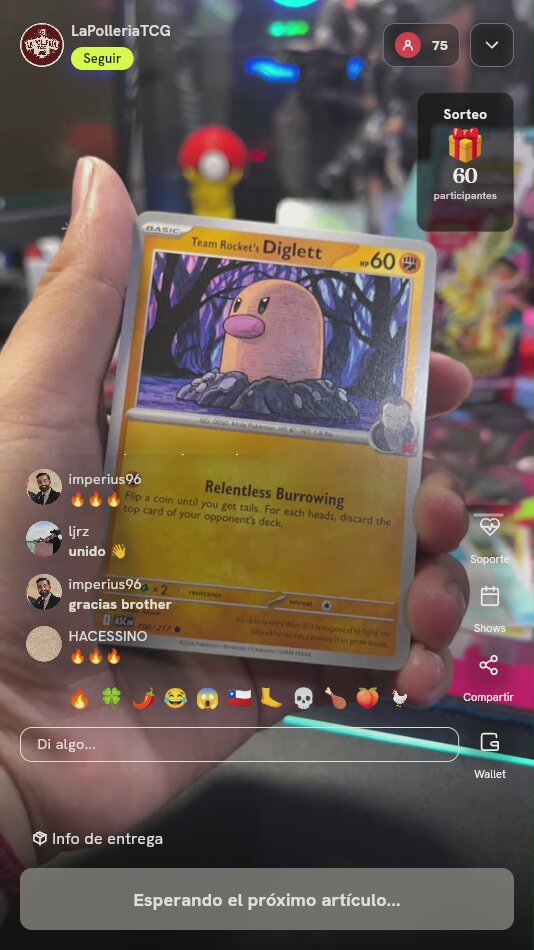 Lote de Cartas Pokémon