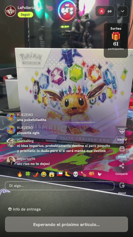 Prismatic Evolutions Elite Trainer Box