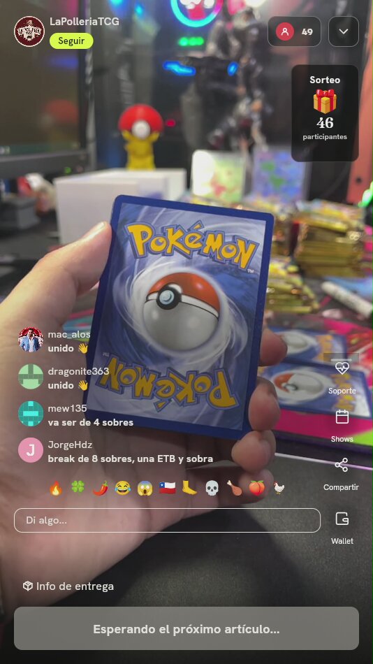 Carta Pokémon TCG