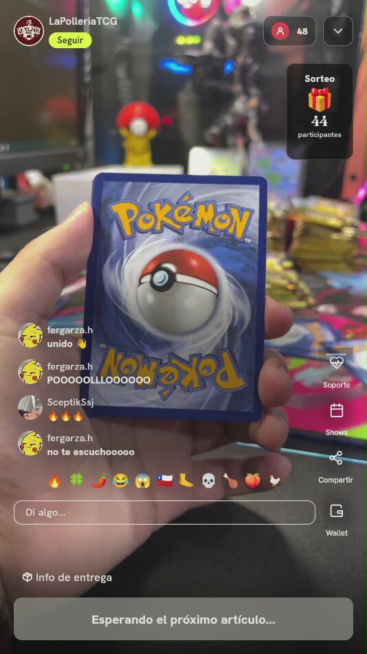 Carta Pokémon TCG