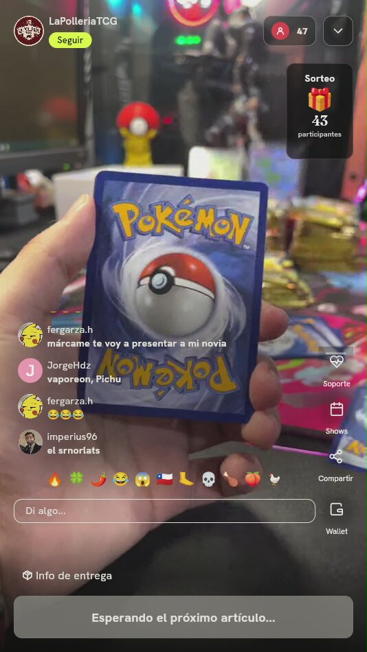 Carta Pokémon TCG