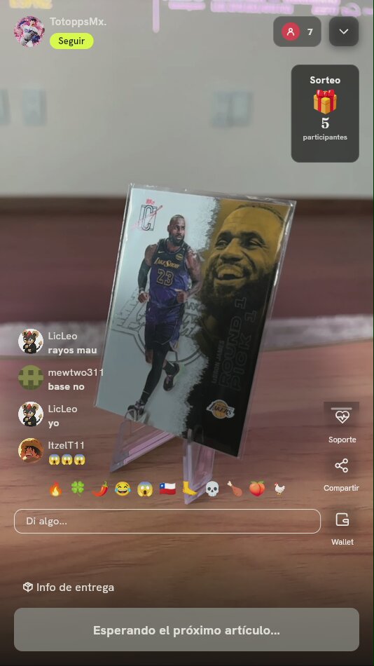 Carta LeBron James Topps Signature Class
