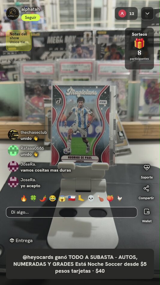 Panini Donruss Magicians Rodrigo De Paul