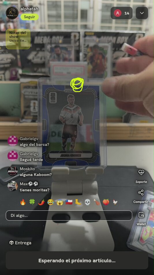 Carta Joshua Kimmich Panini Prizm 2022