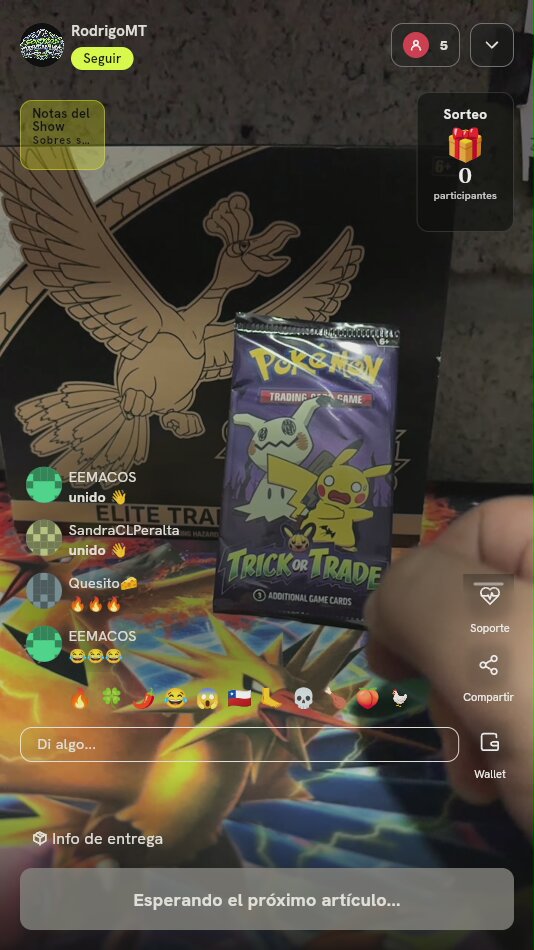 Sobres Pokémon Trick or Trade
