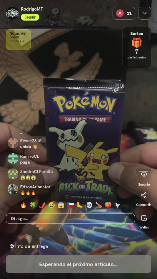 Sobres Pokémon Trick or Trade