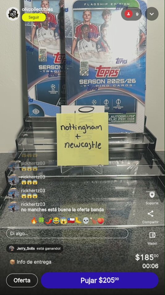 Artículo vendido