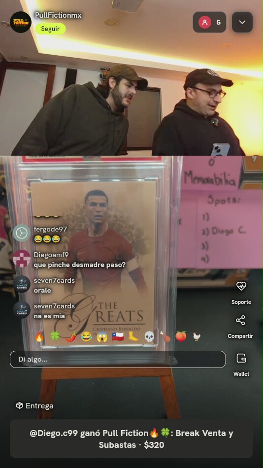 Carta Futera Unique Cristiano Ronaldo The Greats