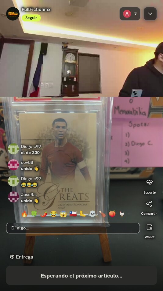 Carta Futera Cristiano Ronaldo The Greats