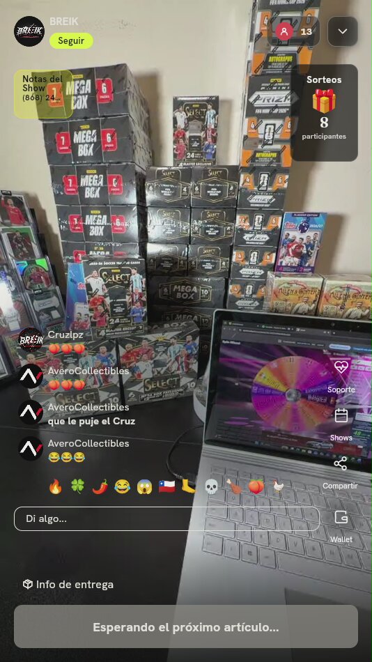 Lote Cajas Panini Select Soccer