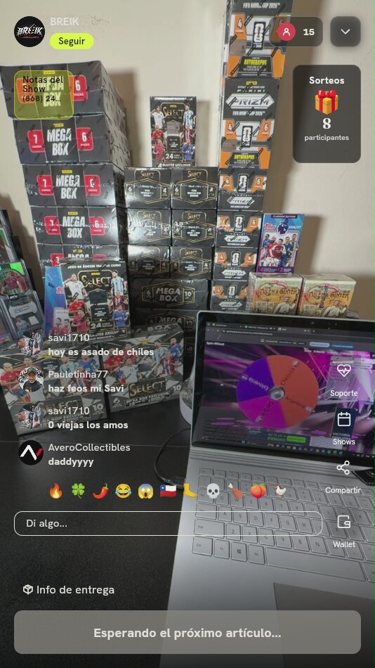 Lote Cajas Panini Select Prizm