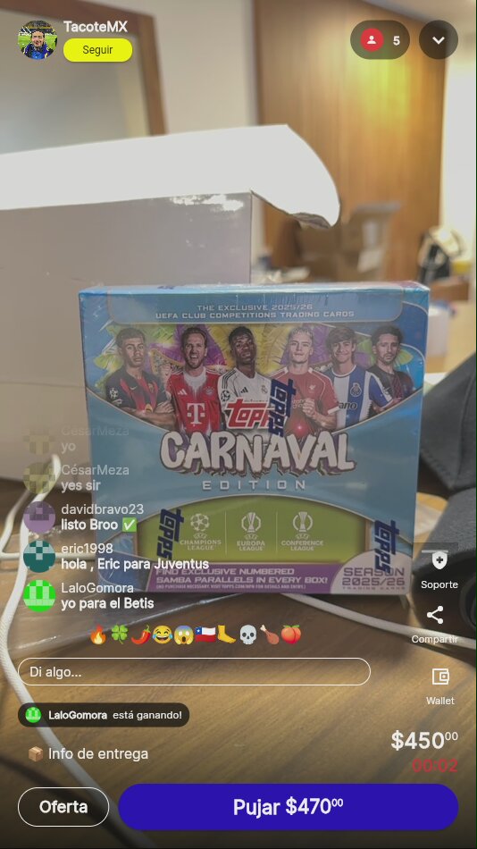 Artículo vendido