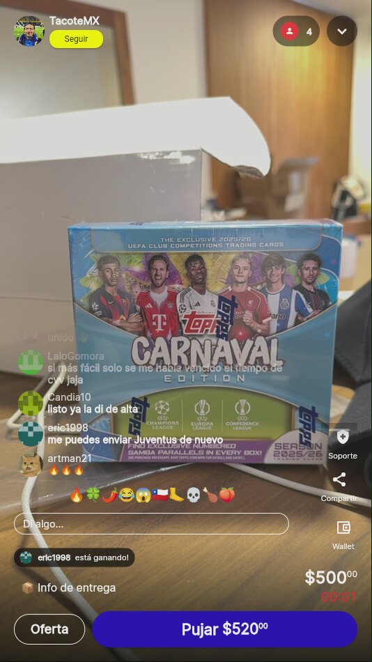 Artículo vendido