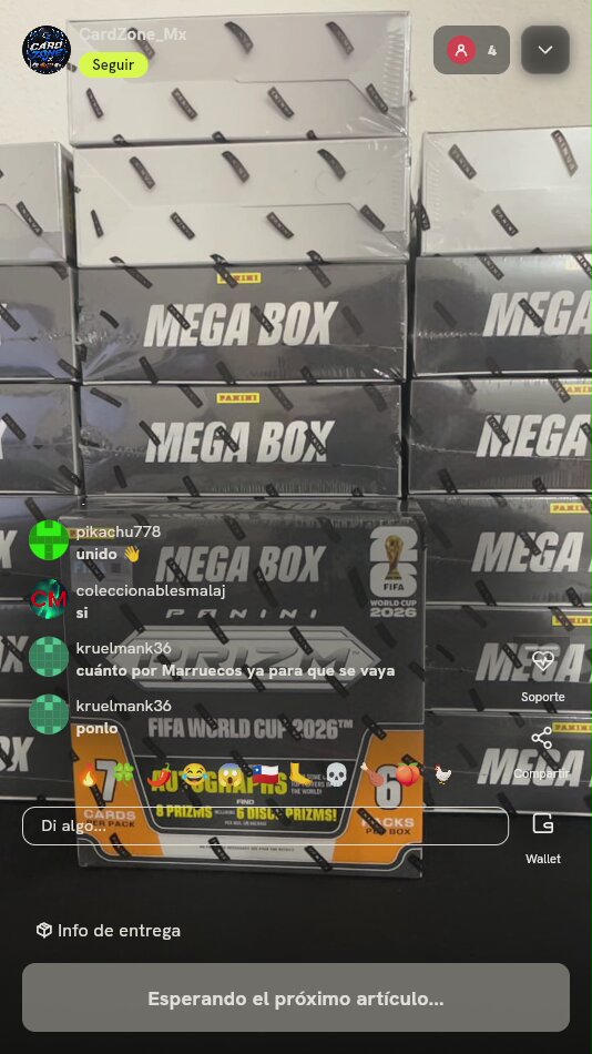 Panini Prizm FIFA World Cup 2026 Mega Box
