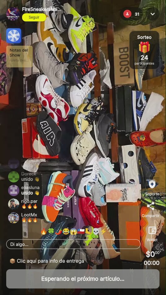 Lote variado de tenis sneakers