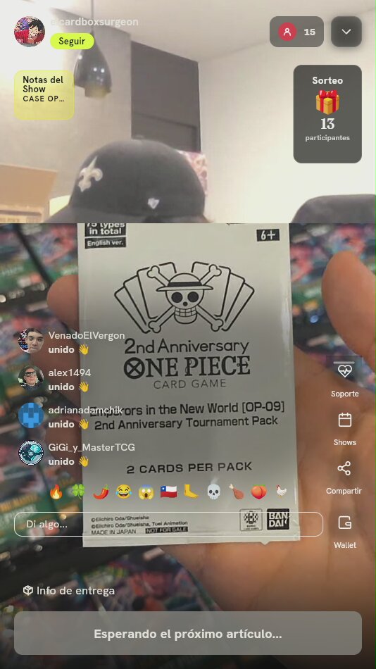 2nd Anniversary Tournament Pack OP-09