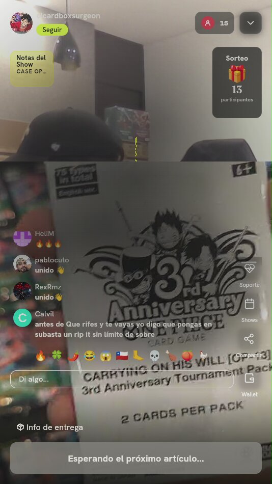 3rd Anniversary Tournament Pack OP13