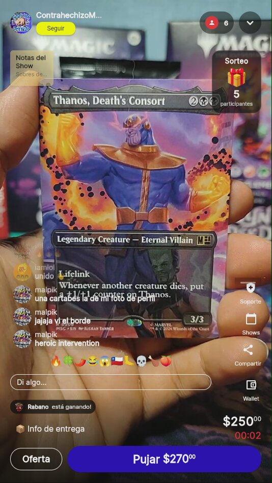 Artículo vendido